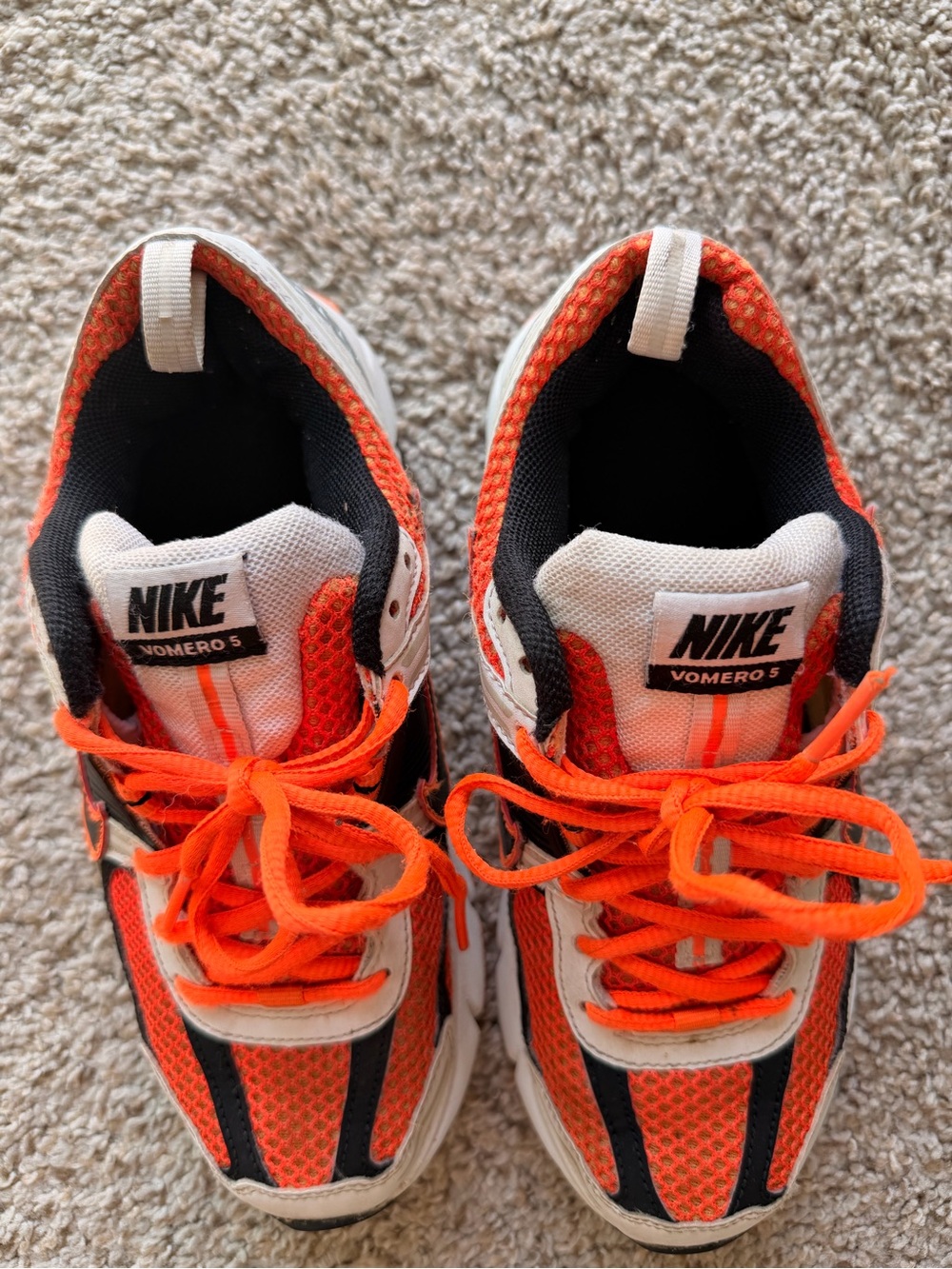 Nike Vomero 5 Sneakers Orange and white - Picture 3 of 7